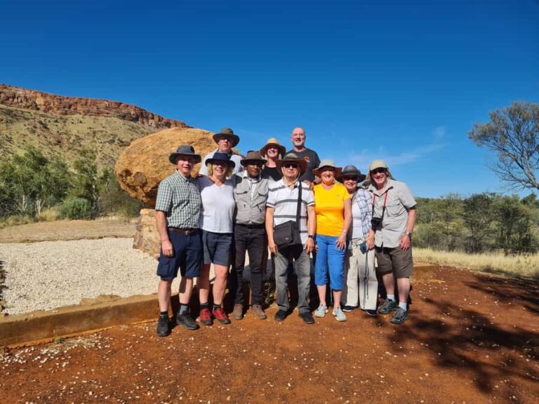 West and East MacDonnell Ranges Full Day Tour - Small Group - Transportation and Group Size