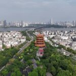 Wuhan:Hubei Museum, Yellow Crane Tower,Sky Rail + Shopping - The Sky Rail: China’s First Elevated Sightseeing Monorail