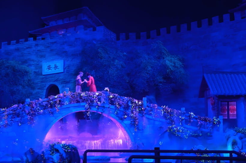 Xian: Must see Eternal Love or Camel Bell Legend show Ticket - The Itinerary and Experience Breakdown