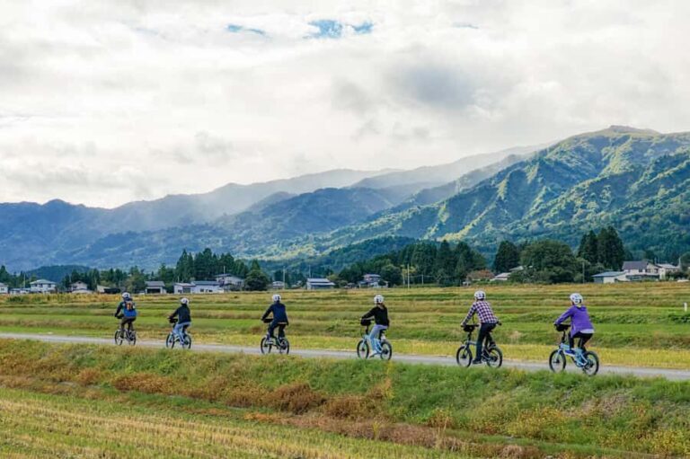 Yamagata: Okitama Cultural E-Bike Tour with Lunch - Who Would Enjoy This Tour?
