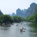 Yangshuo: Wulong Spring, Ruyi Peak, and Liu Sanjie Tour - Bamboo Rafting on the Yulong River: A Mix of Relaxation and Excitement