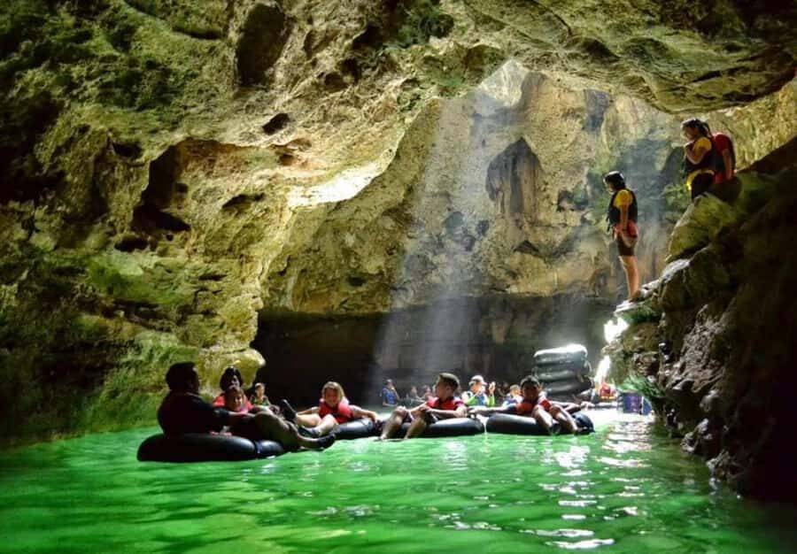 YOGYAKARTA; PINDUL CAVE, TUBING RAFTING & TIMANG BEACH.. - Exploring the Pindul Cave  