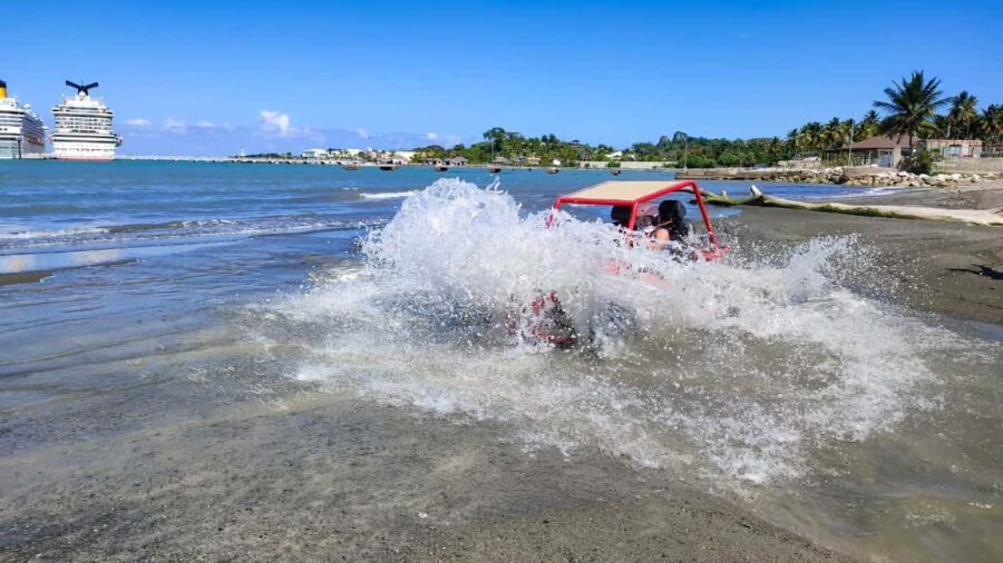 Amber Cove & Taino Bay: Buggy Tour with Swimming & Tasting - The Itinerary in Detail