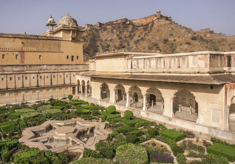 Amber Fort interior courtyard Jaipur