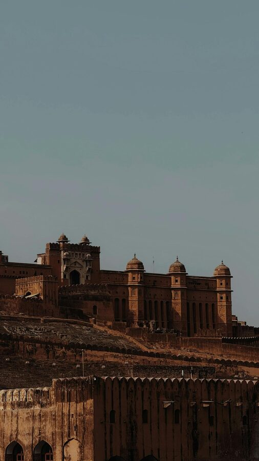 Amber Fort ramparts Jaipur