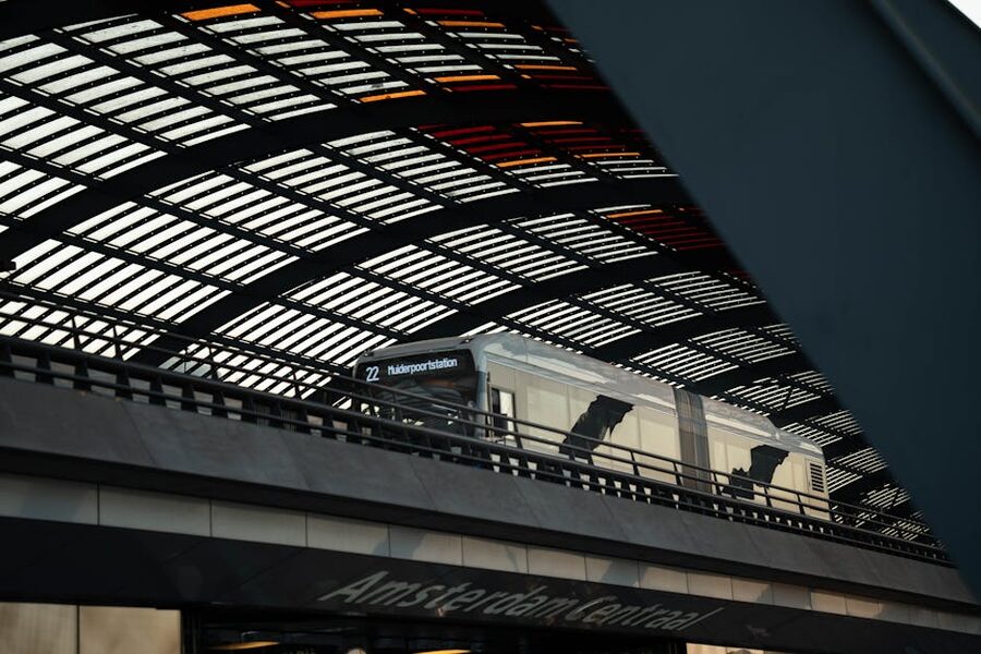 Amsterdam Centraal station entrance