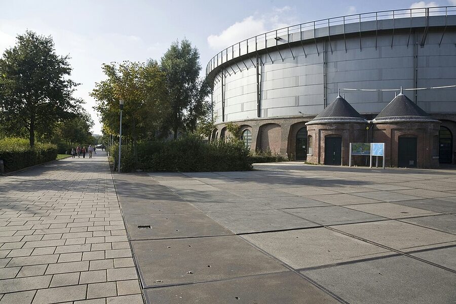 Gashouder Westergasfabriek Amsterdam exterior