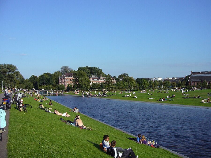 Westerpark Amsterdam summer afternoon