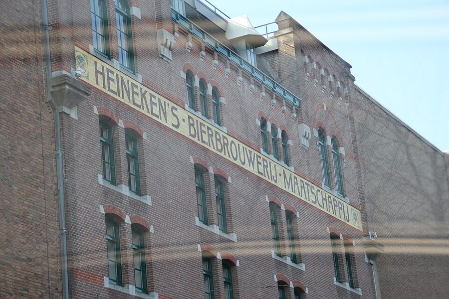 Heineken Brewery building Amsterdam Stadhouderskade exterior