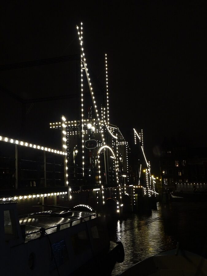 Amsterdam Light Festival by Boat