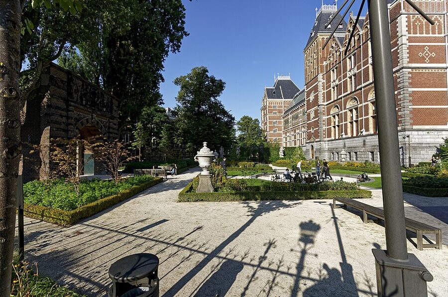 Rijksmuseum Bergpoort west facade Hobbemastraat near AMAZE