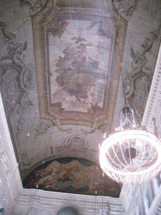 Burgerzaal plafond ceiling Royal Palace Amsterdam