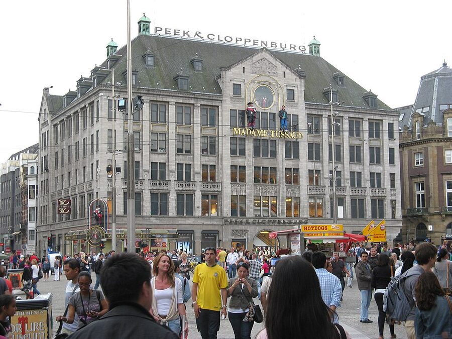 Madame Tussauds Amsterdam exterior facade