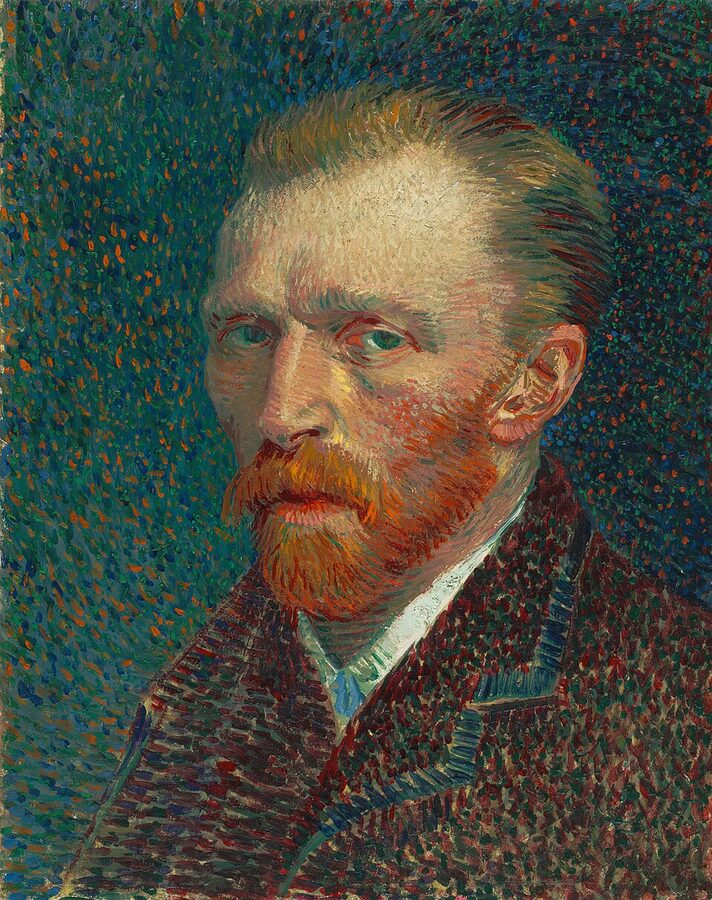Self-Portrait by Vincent van Gogh, in the Van Gogh Museum collection