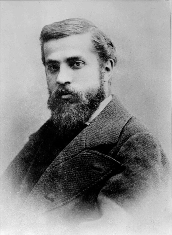 Antoni Gaudi 1878 portrait Pau Audouard