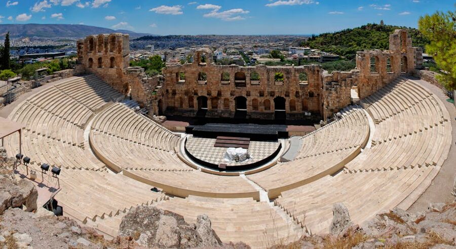 Odeon of Herodes Atticus Roman amphitheater Athens