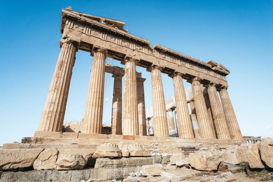 Parthenon Acropolis ancient Greek architecture columns