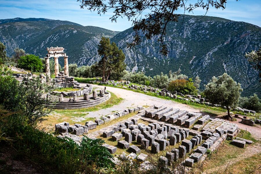 Delphi UNESCO archaeological site
