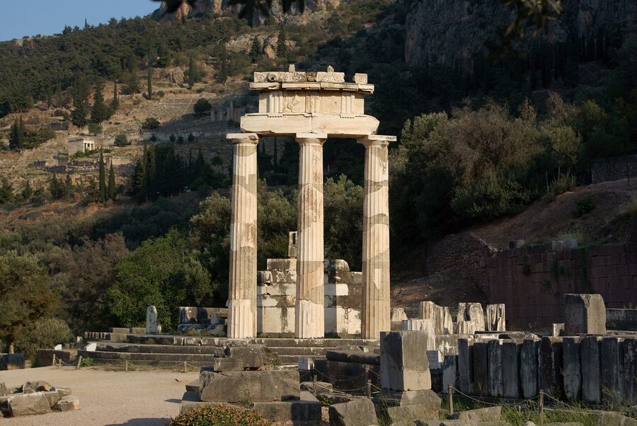 Athena Pronaia sanctuary at Delphi