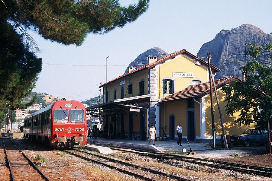 Kalambaka station Greece
