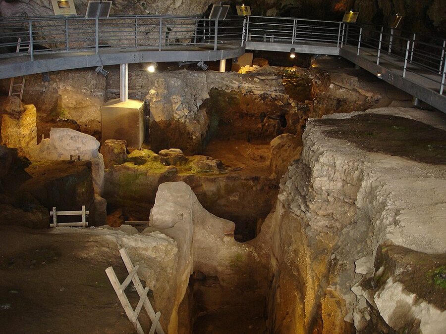 Theopetra Cave Thessaly Greece archaeological site