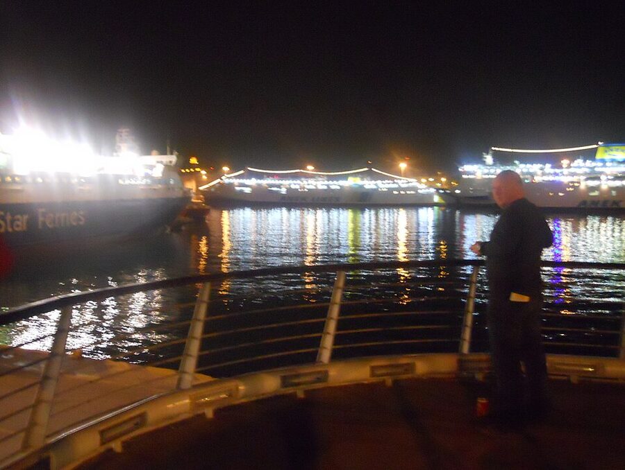 Piraeus port Athens cruise ferries