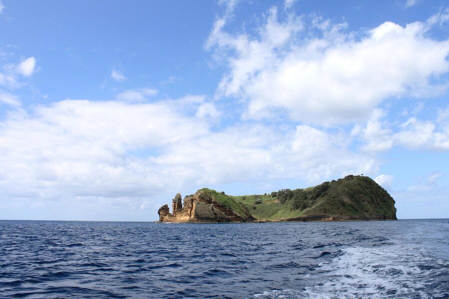 Azores Atlantic Ocean view from Sao Miguel