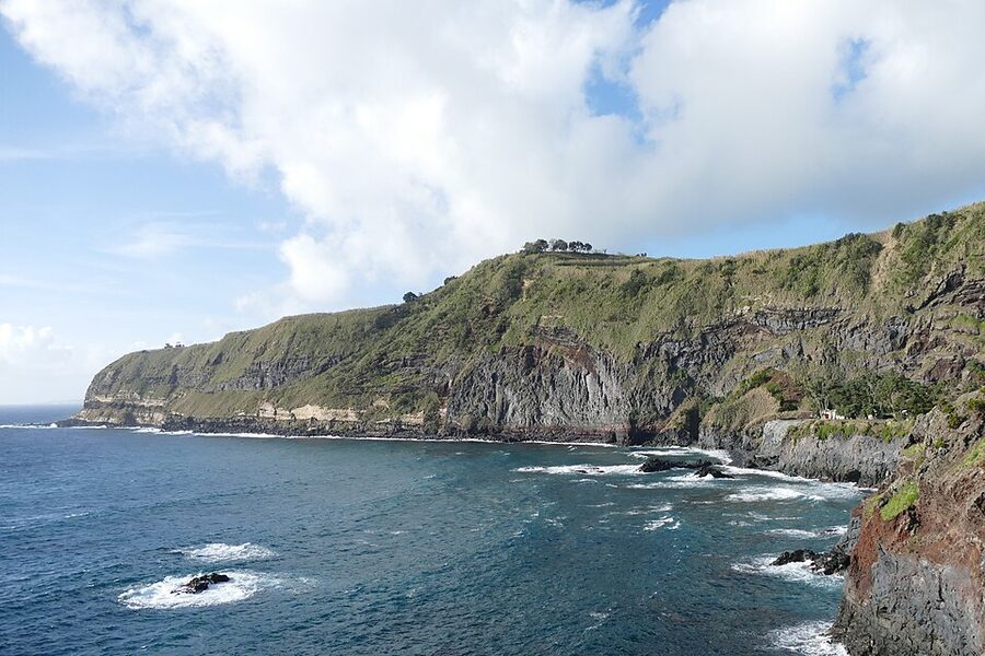 Sao Miguel coastline near Caloura