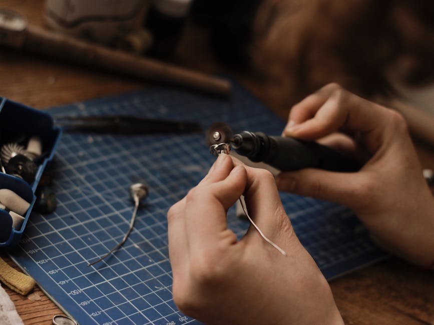 Silver crafting process at Bali workshop