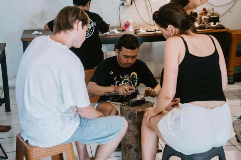 Bali: Silver Jewelry Workshop & Nusa Penida Tour - The Crafting Experience in Bali: Silver Jewelry Workshop