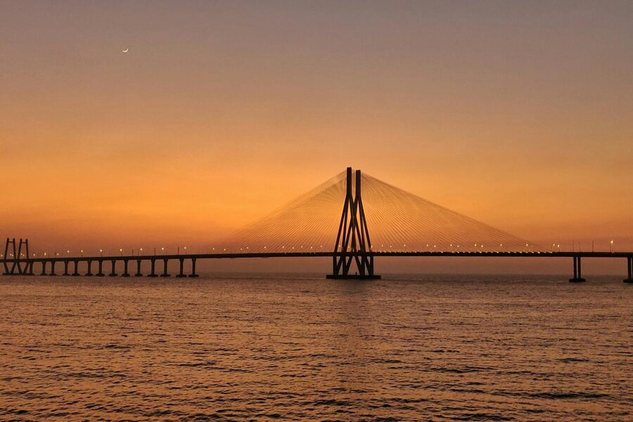 Bandra Worli Sea Link Mumbai cable-stayed bridge
