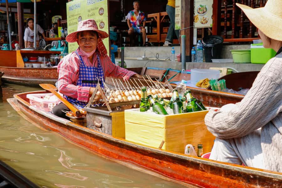 Bangkok: Traditional House, Floating & Maeklong Train Market - The Scenic Long-Tail Boat Ride