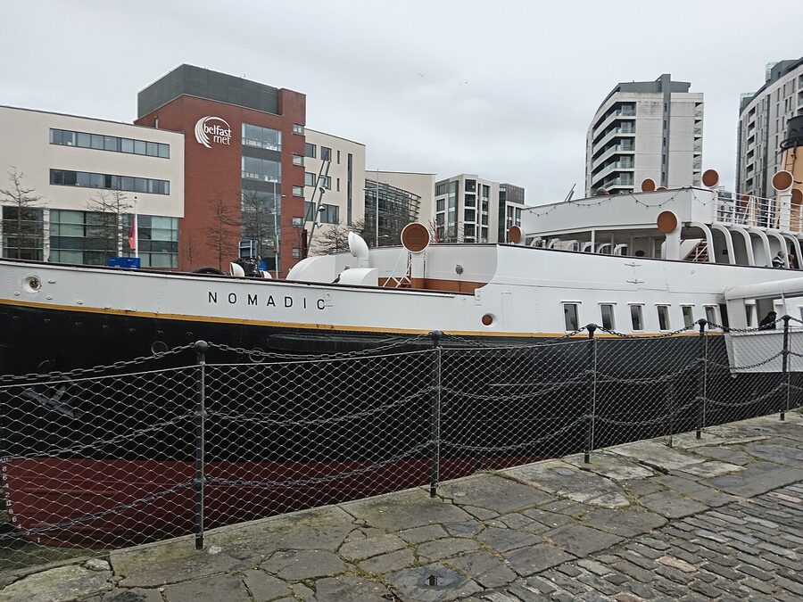 SS Nomadic 1911 the last White Star Line ship afloat photographed in 2025