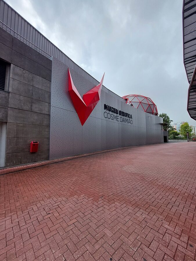 Benfica Museum Cosme Damiao facade Lisbon