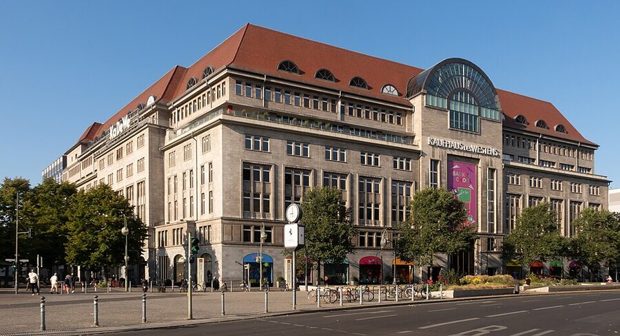 KaDeWe Berlin department store Kaufhaus des Westens facade