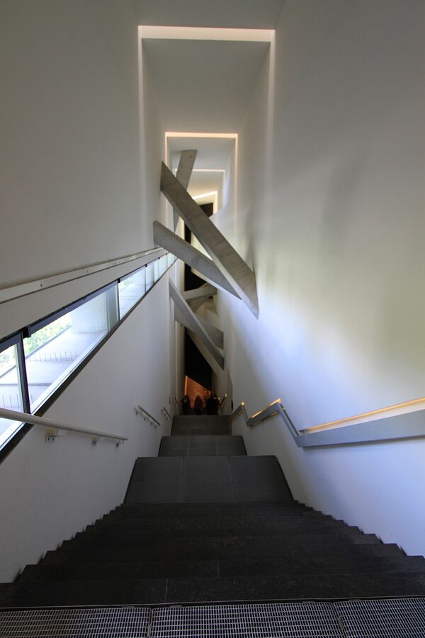 Libeskind Building staircase Jewish Museum Berlin