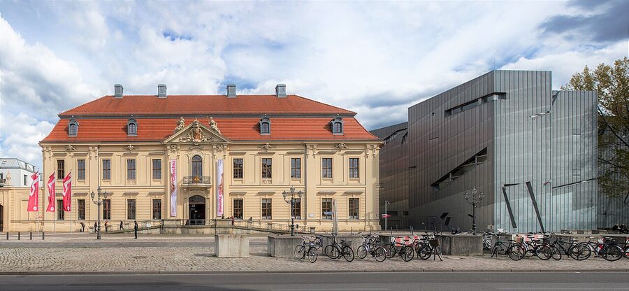 Jewish Museum Berlin Libeskind Building zinc zigzag exterior