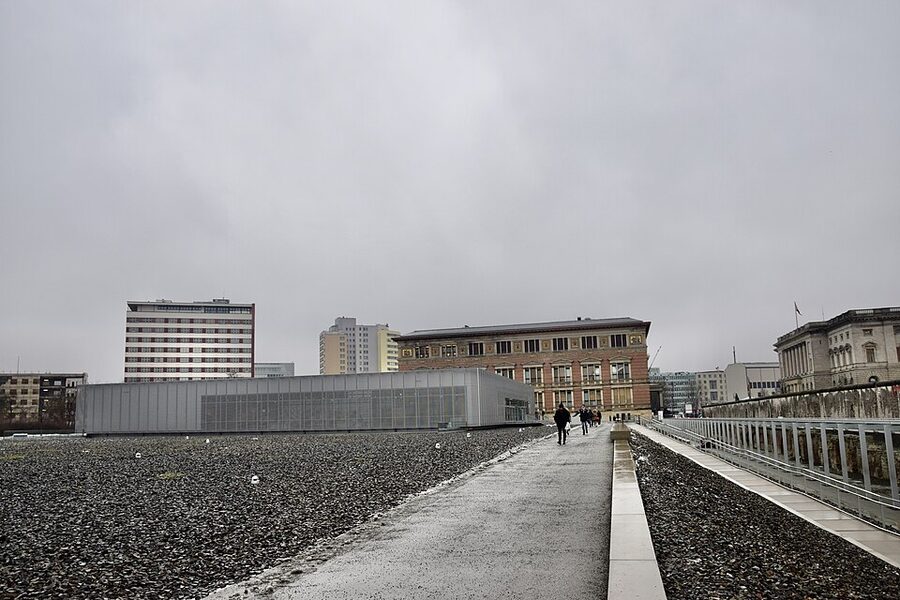 Topography of Terror Berlin open-air exhibit panels