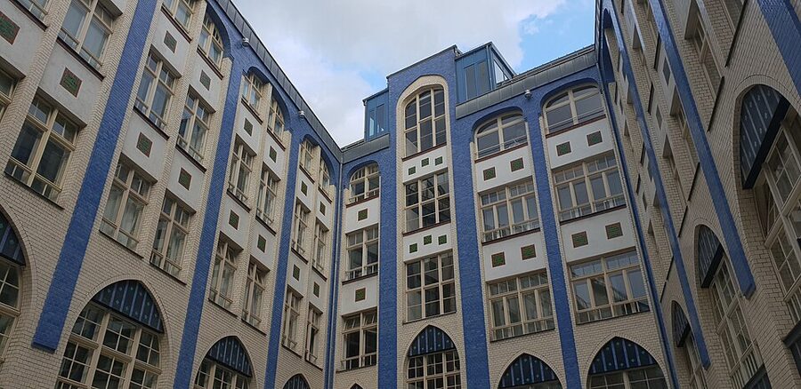 Hackesche Hofe courtyard Berlin