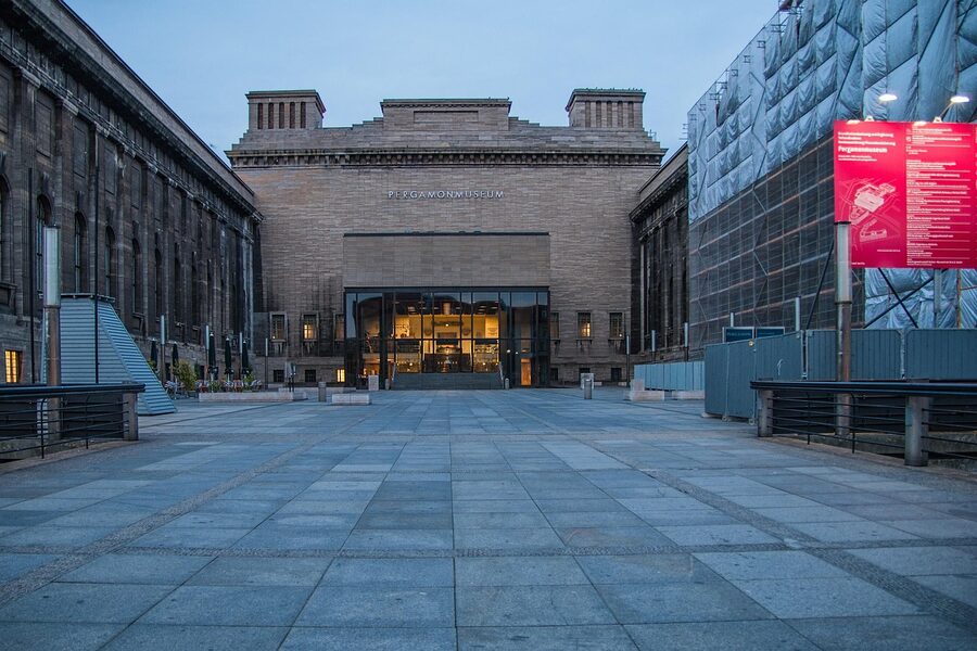 Pergamon Museum exterior on Berlin's Museum Island