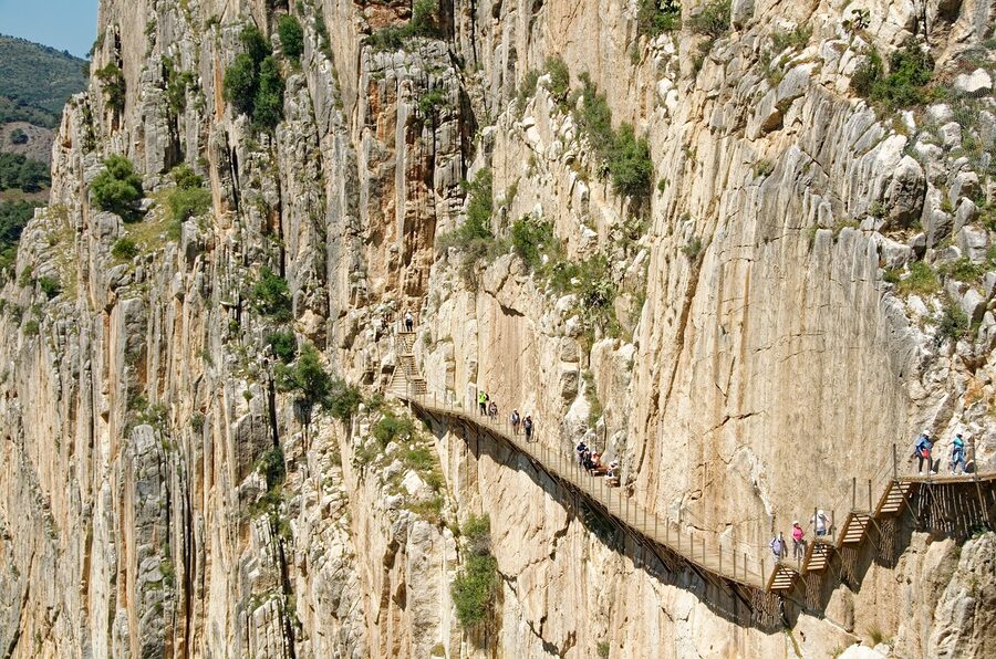 Caminito del Rey path Andalusia Province of Malaga