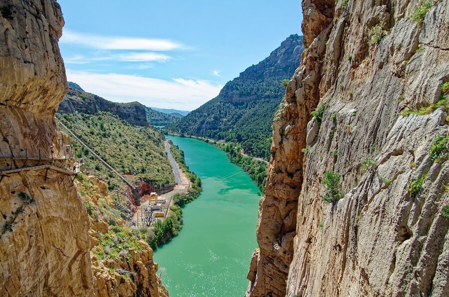 Caminito del Rey Andalusia walkway view