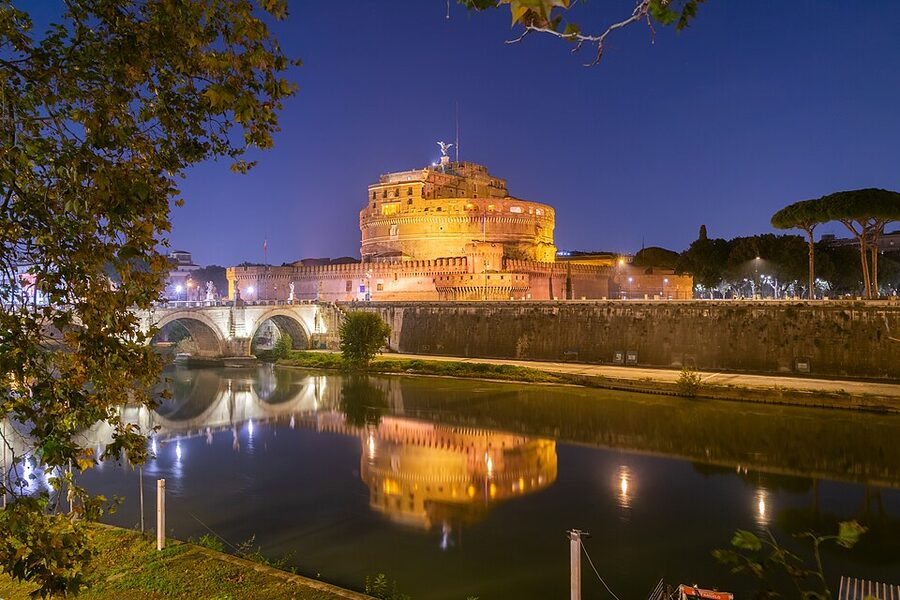 Castel SantAngelo Mausoleum of Hadrian exterior