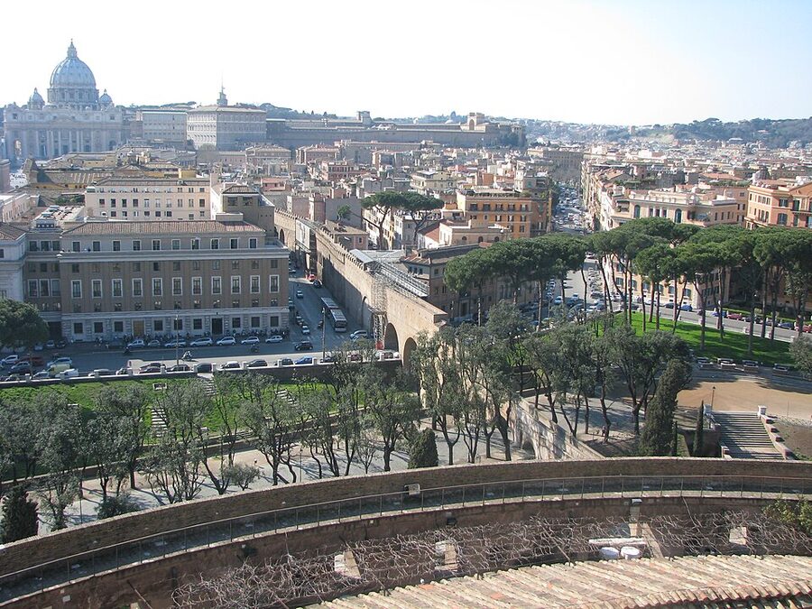 Passetto di Borgo escape corridor to Vatican