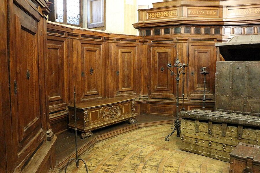 Treasure Room Sala del Tesoro Castel SantAngelo