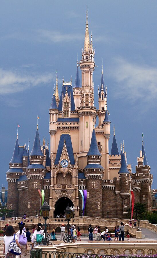 Cinderella Castle Tokyo Disneyland 2015