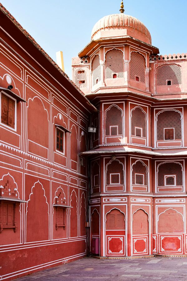 Jaipur City Palace courtyard