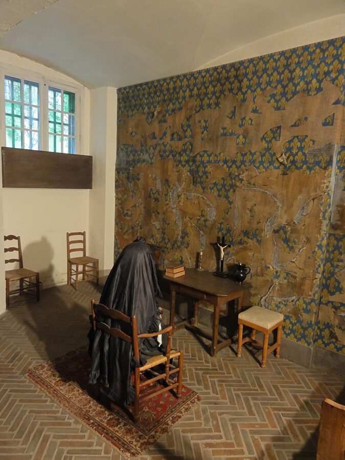 Conciergerie Marie Antoinette cell reconstruction Paris