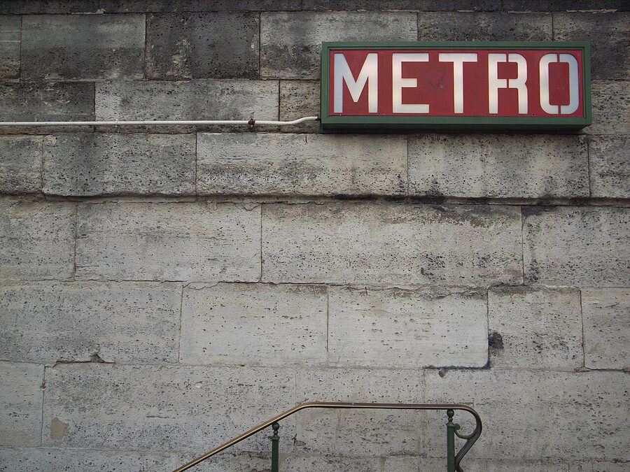 Concorde Metro station Paris