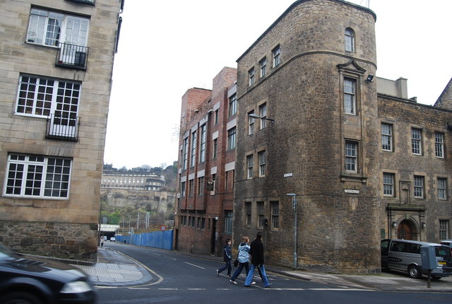 Cranston Street off the Royal Mile Edinburgh